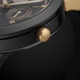 Natural Diamond Watch – 0.366 ctw | Swiss-made Movement | Italian Leather Strap